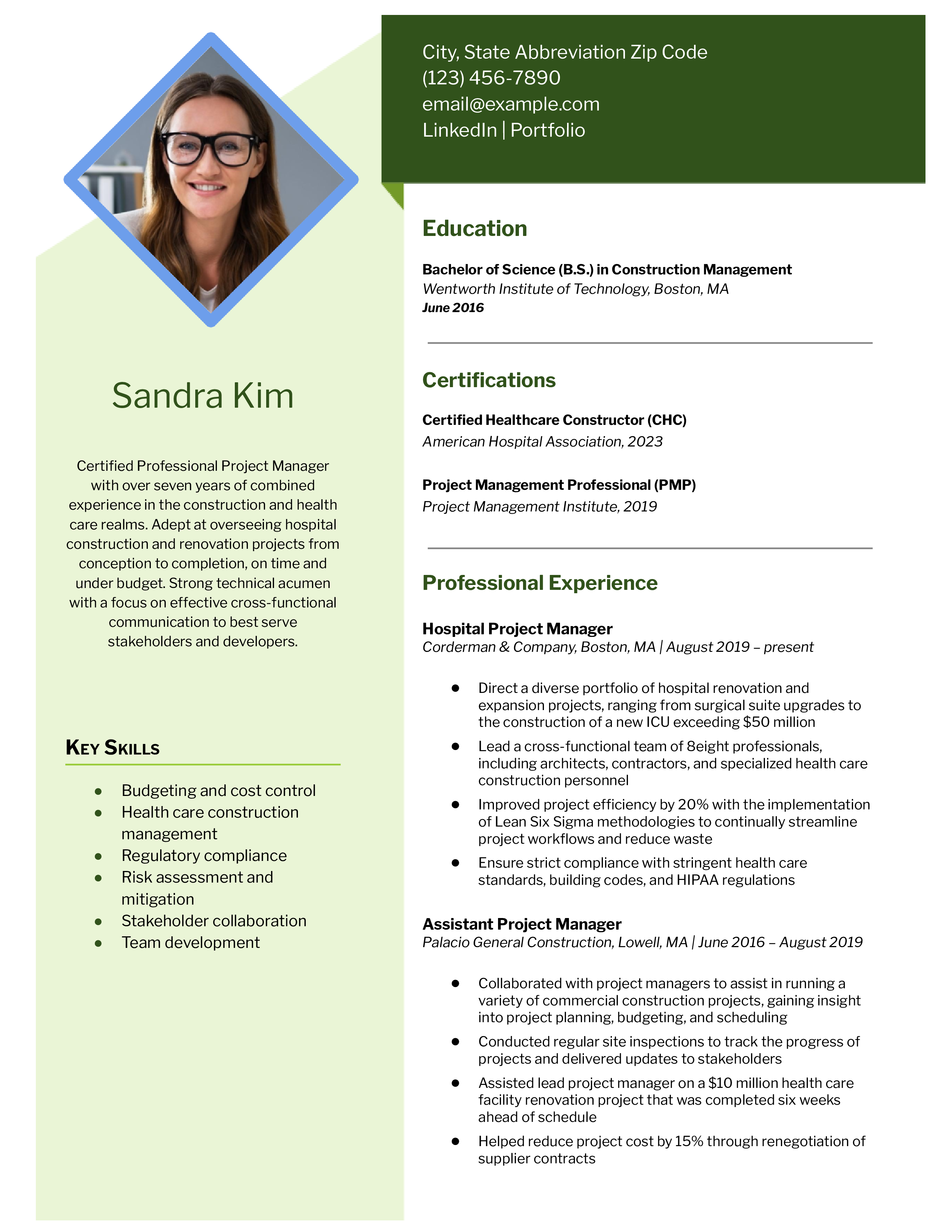 Project Manager Resume Examples and Templates for [y]