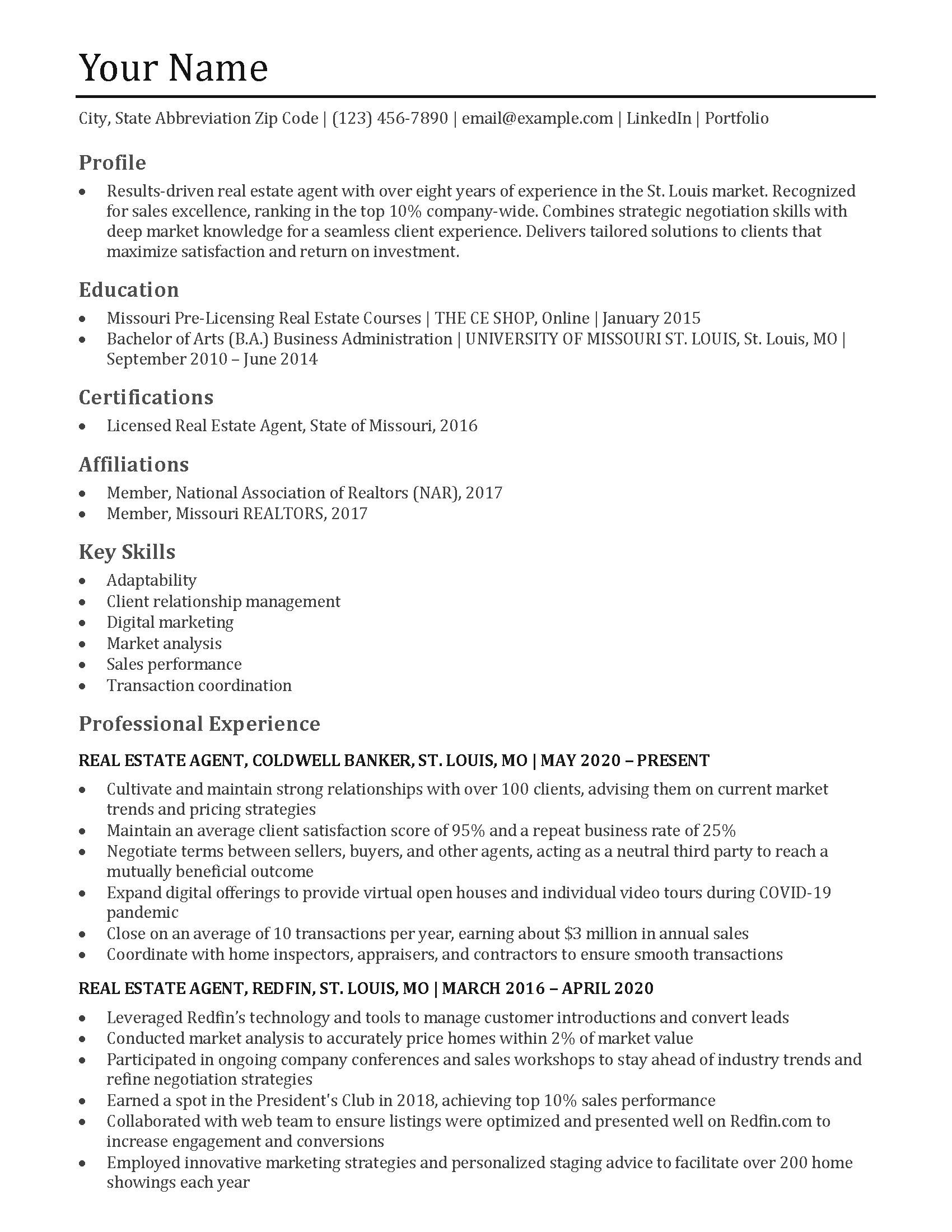 Account Manager Resume Templates And Examples For 2024 