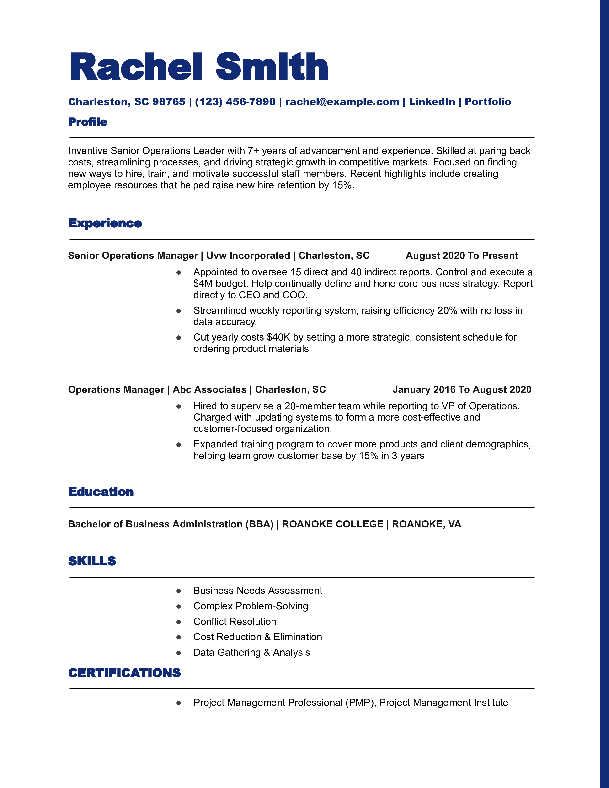 Modern Resume Templates and Examples for 2025