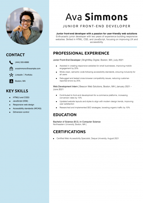 Junior Front-End Developer